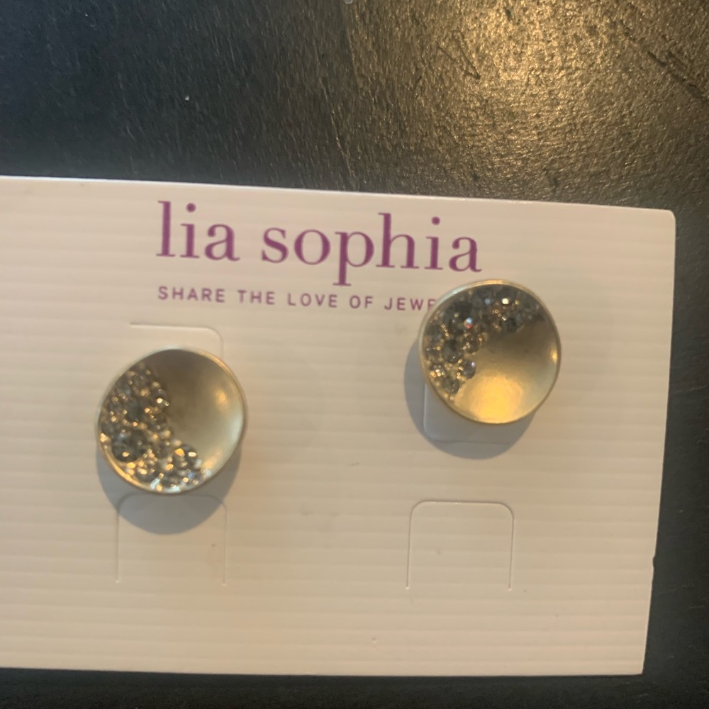 Lia Sophia earrings for pierced ears